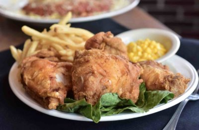 Pizza Pub chicken and fries.