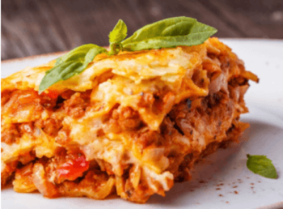 Pizza Pub lasagna